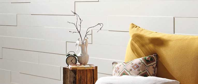 Paneele aus Holz & Stein für Wand & Decke