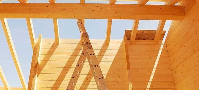 Holzbau mit hochwertigem Konstruktionsholz