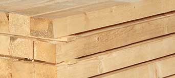 Schnittholz, Kanthölzer und Schalungen aus Nadelhölzern bei HolzLand Reichert